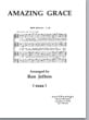 Amazing Grace SSA choral sheet music cover